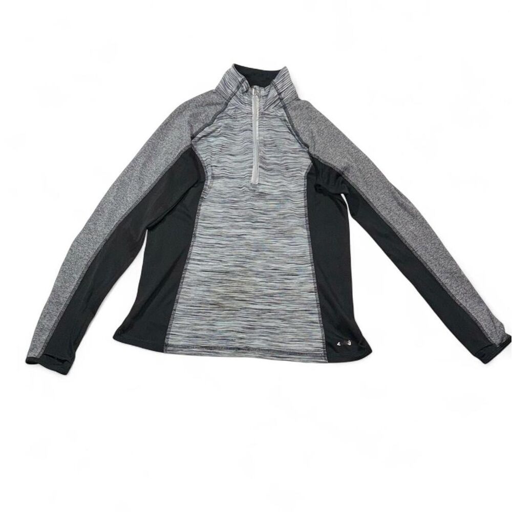 Avia Women's Grey and Black Sweatshirt